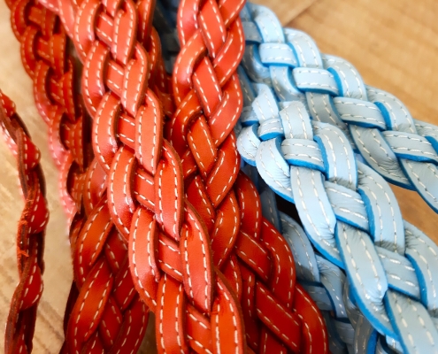 intrecciato personalizzato con cucitura ai lati intrecciato personalizzato con cucitura ai lati