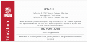 iso 9001 italiano