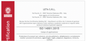 iso 14000 italiano
